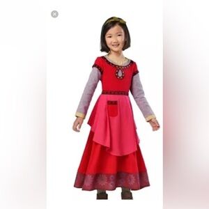 NEW WITH TAGS AND HEADBAND DISNEY WISH DAHLIA DRESS/COSTUME